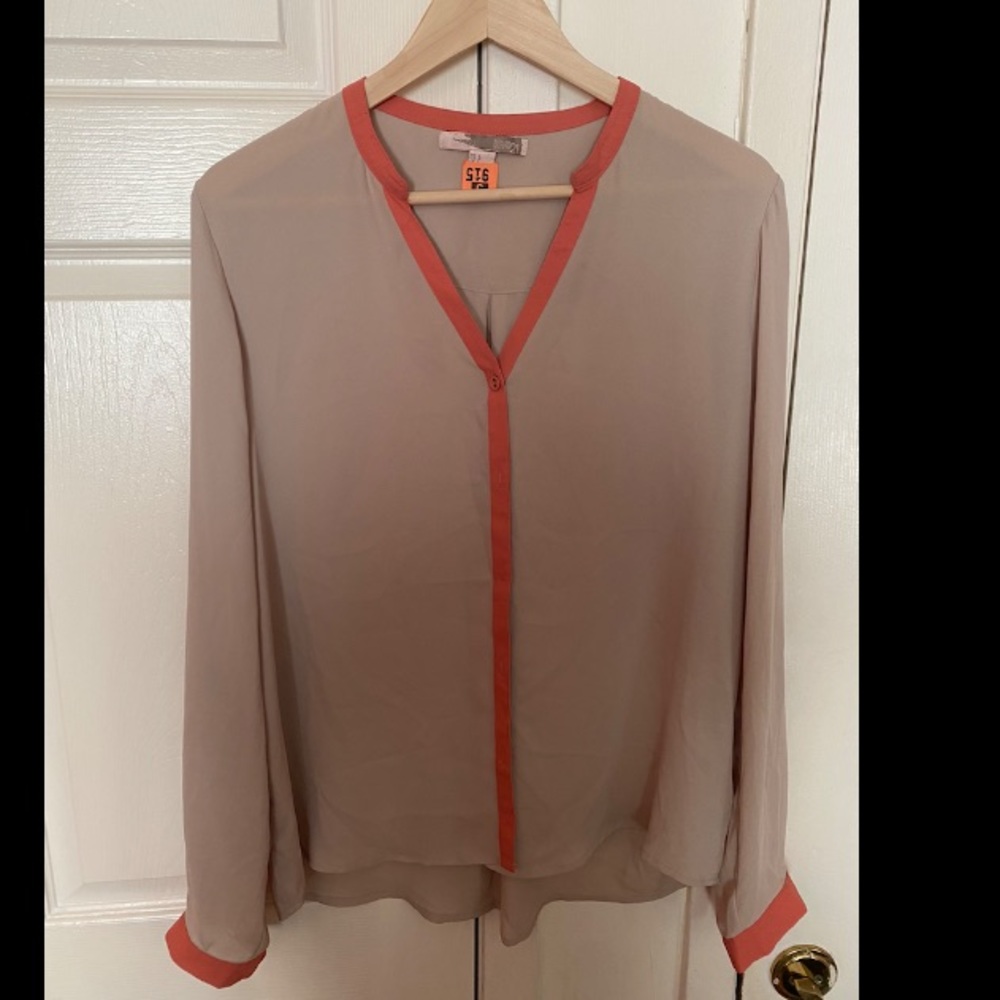 Forever 21: Chiffon blouse from the Love 21 line